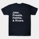 Jeter, Posada, Pettitte, Rivera - White T-Shirt