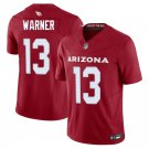 Arizona Cardinals #13 Kurt Warner Red Limited Stitched Jersey