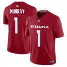 Arizona Cardinals #1 Kyler Murray Red Limited Stitched Jersey