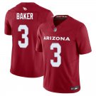 Arizona Cardinals #3 Budda Baker Red Limited Stitched Jersey