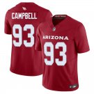 Arizona Cardinals #93 Calais Campbell Red Limited Stitched Jersey