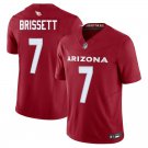 Arizona Cardinals #7 Jacoby Brissett Red Limited Stitched Jersey