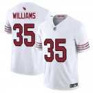 Arizona Cardinals #35 Aeneas Williams White Limited Stitched Jersey