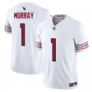Arizona Cardinals #1 Kyler Murray White Limited Stitched Jersey