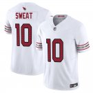Arizona Cardinals #10 Josh Sweat White Limited Stitched Jersey