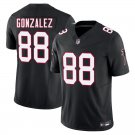 Atlanta Falcons #88 Tony Gonzalez Black Alternate Limited Stitched Jersey