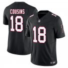 Atlanta Falcons #18 Kirk Cousins Black Alternate Limited Stitched Jersey