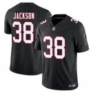 Atlanta Falcons #38 Lamar Jackson Black Alternate Limited Stitched Jersey