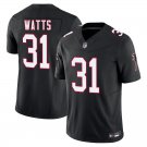 Atlanta Falcons #31 Xavier Watts Black Alternate Limited Stitched Jersey