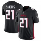 Atlanta Falcons #21 Deion Sanders Black Limited Stitched Jersey