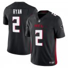 Atlanta Falcons #2 Matt Ryan Black Limited Stitched Jersey
