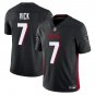Atlanta Falcons #7 Michael Vick Black Limited Stitched Jersey