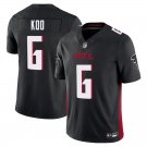Atlanta Falcons #6 Younghoe Koo Black Limited Stitched Jersey