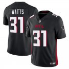 Atlanta Falcons #31 Xavier Watts Black Limited Stitched Jersey