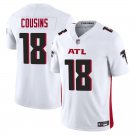 Atlanta Falcons #18 Kirk Cousins White Limited Stitched Jersey