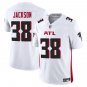 Atlanta Falcons #38 Lamar Jackson White Limited Stitched Jersey