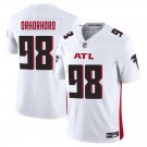 Atlanta Falcons #98 Ruke Orhorhoro White Limited Stitched Jersey