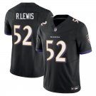 Baltimore Ravens #52 Ray Lewis Black Limited Stitched Jersey