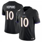 Baltimore Ravens #10 DeAndre Hopkins Black Limited Stitched Jersey