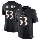 Baltimore Ravens #53 Kyle Van Noy Black Limited Stitched Jersey