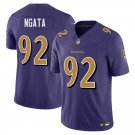 Baltimore Ravens #92 Haloti Ngata Purple Limited Stitched Jersey