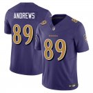 Baltimore Ravens #89 Mark Andrews Purple Limited Stitched Jersey