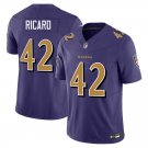 Baltimore Ravens #42 Patrick Ricard Purple Limited Stitched Jersey