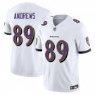 Baltimore Ravens #89 Mark Andrews White Limited Stitched Jersey