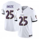 Baltimore Ravens #25 Chidobe Awuzie White Limited Stitched Jersey