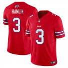 Buffalo Bills #3 Damar Hamlin Red Limited Stitched Jersey