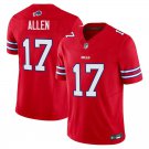 Buffalo Bills #17 Josh Allen Red Limited Stitched Jersey