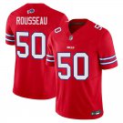 Buffalo Bills #50 Greg Rousseau Red Limited Stitched Jersey