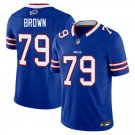 Buffalo Bills #79 Spencer Brown Royal Blue Limited Stitched Jersey