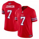 Buffalo Bills #7 Taron Johnson Red Limited Stitched Jersey
