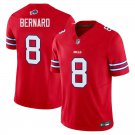 Buffalo Bills #8 Terrel Bernard Red Limited Stitched Jersey