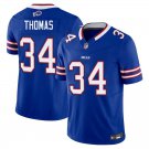 Buffalo Bills #34 Thurman Thomas Royal Blue Limited Stitched Jersey