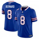 Buffalo Bills #8 Terrel Bernard Royal Blue Limited Stitched Jersey