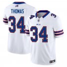 Buffalo Bills #34 Thurman Thomas White Limited Stitched Jersey