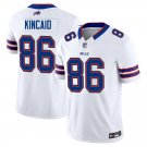 Buffalo Bills #86 Dalton Kincaid White Limited Stitched Jersey