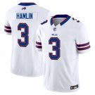 Buffalo Bills #3 Damar Hamlin White Limited Stitched Jersey