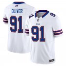 Buffalo Bills #91 Ed Oliver White Limited Stitched Jersey