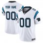 Carolina Panthers #00 Custom Name And Number White Limited Stitched Jersey