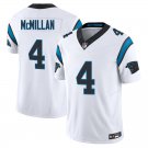 Carolina Panthers #4 Tetairoa McMillan White Limited Stitched Jersey
