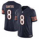 Chicago Bears #8 Cairo Santos Navy Limited Stitched Jersey