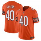 Chicago Bears #40 Gale Sayers Orange Limited Stitched Jersey