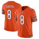 Chicago Bears #8 Cairo Santos Orange Limited Stitched Jersey