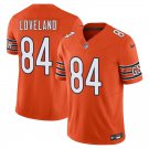 Chicago Bears #84 Colston Loveland Orange Limited Stitched Jersey