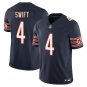 Chicago Bears #4 D'Andre Swift Navy Limited Stitched Jersey