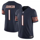 Chicago Bears #1 Jaylon Johnson Navy Limited Stitched Jersey