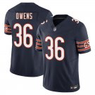 Chicago Bears #36 Jonathan Owens Navy Limited Stitched Jersey